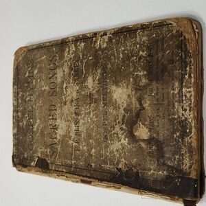 Antique 1875 Gospel Hymns Sacred Songs Hardback Book